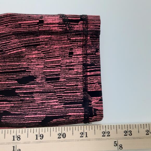 Lululemon Pace Rival Crop 19” Leggings Down Pour Electric Coral Women 8 Athletic - Picture 9 of 9